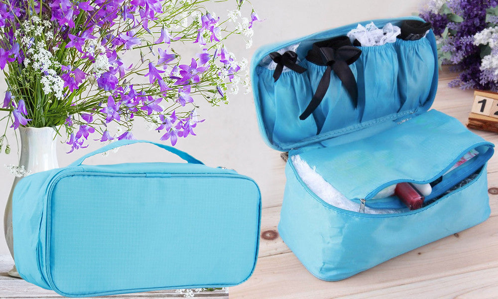 Handy Travel Underwear and Cosmetics Organiser
