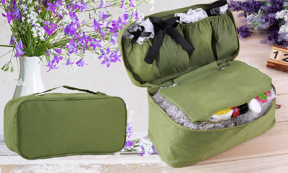Handy Travel Underwear and Cosmetics Organiser