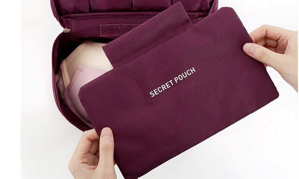 Handy Travel Underwear and Cosmetics Organiser