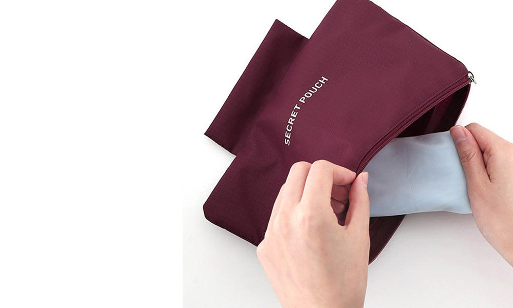Handy Travel Underwear and Cosmetics Organiser