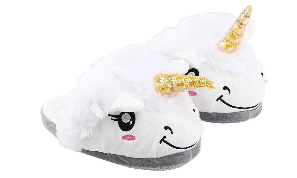 Women's Unicorn Novelty Slippers in 4 Colours