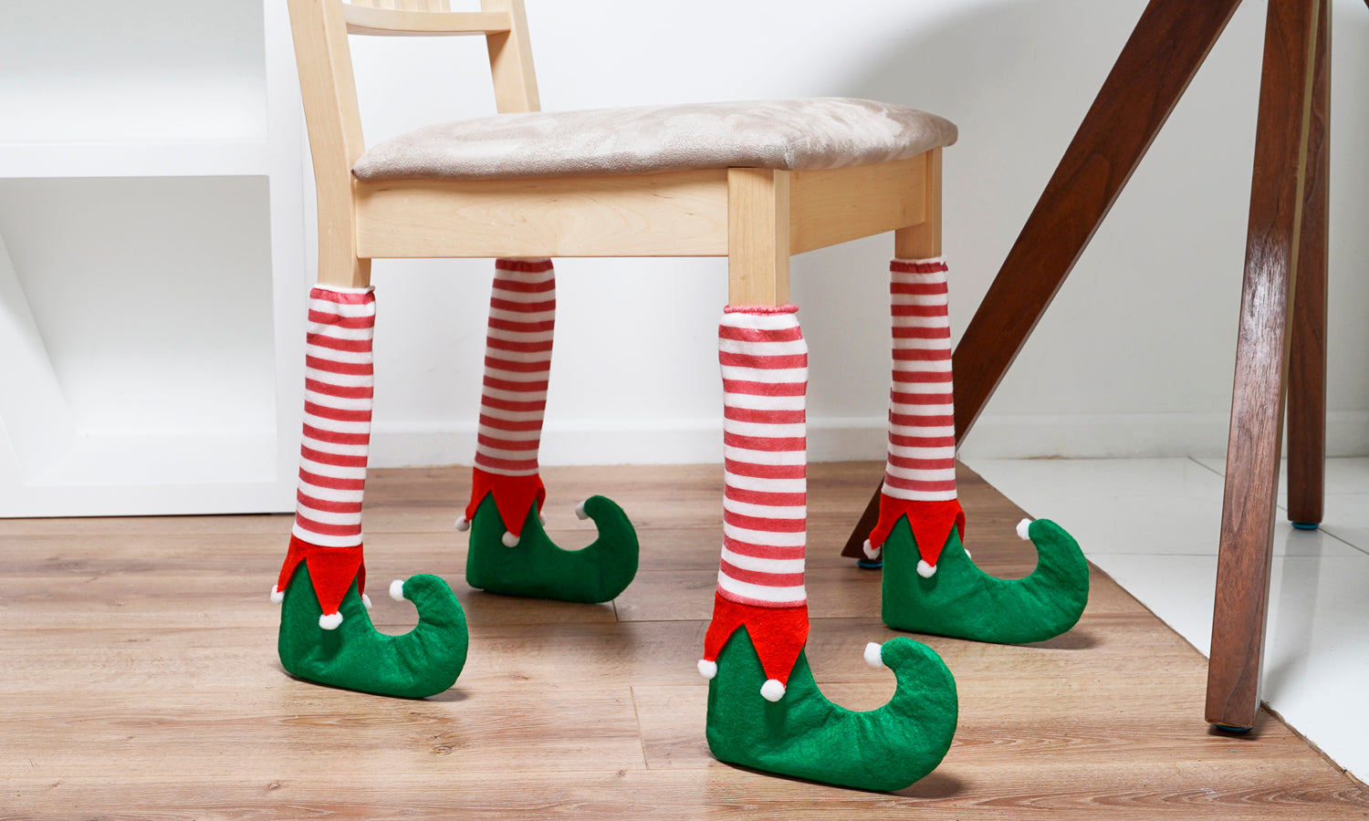 Santa or Elf Christmas Table/Chair Leg Covers