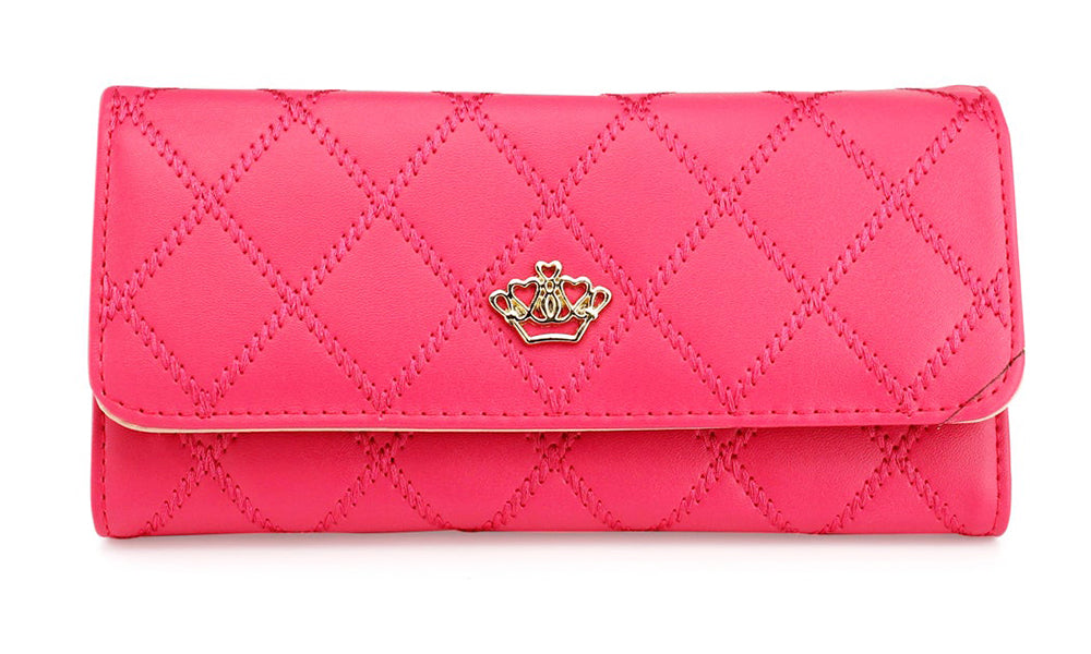 Womens Crown Card Purse