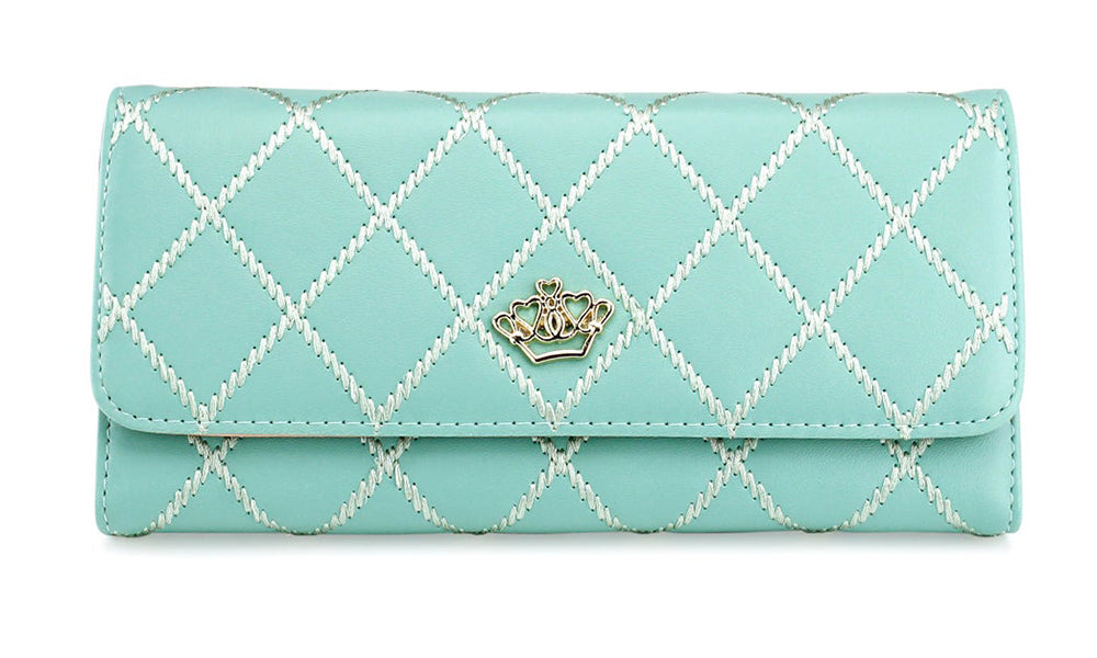 Womens Crown Card Purse