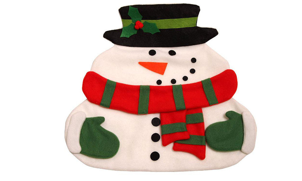 Christmas Themed Napkin and Cutlery Holding Placemats